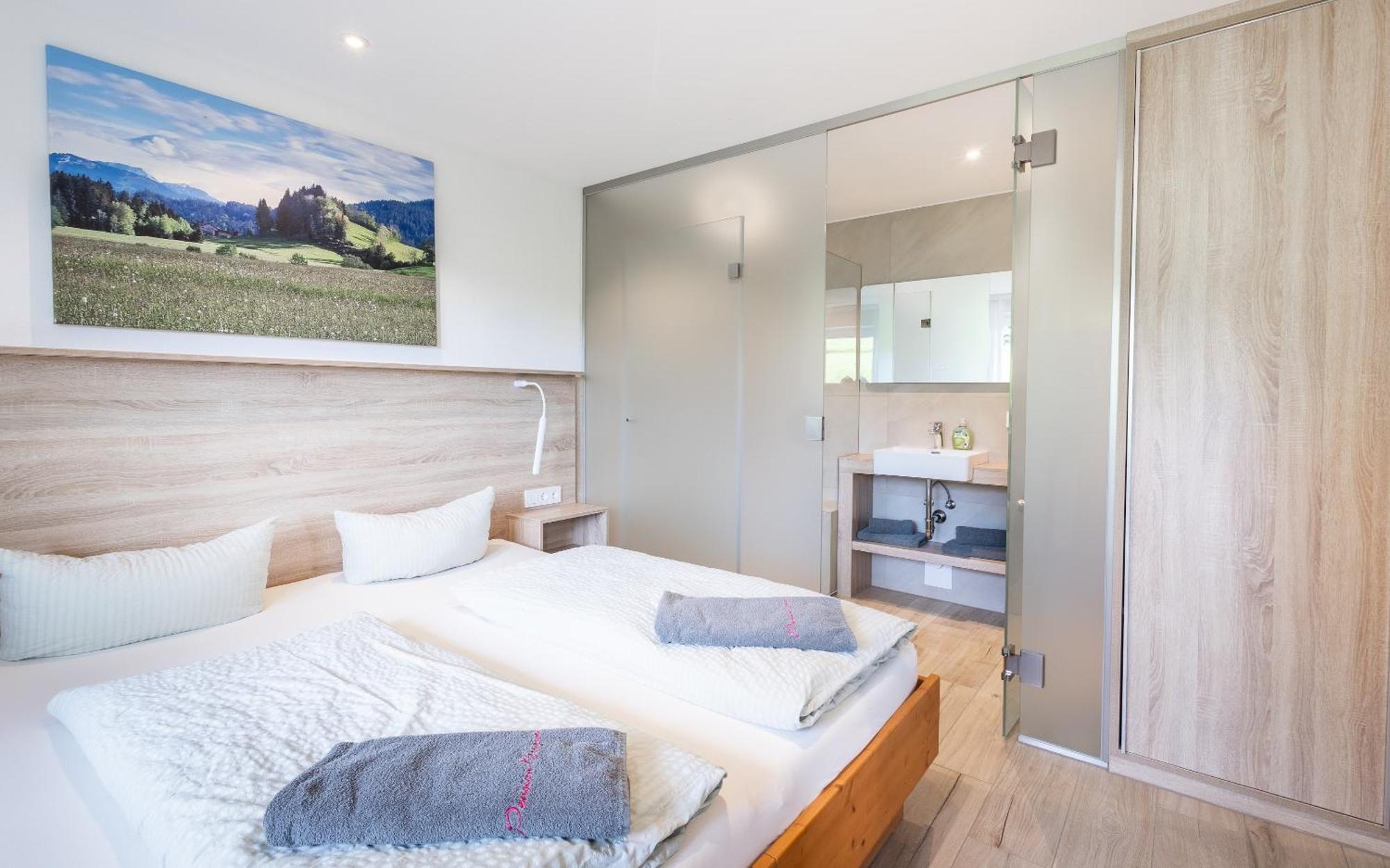 Ferienwohnungen Appartements Bergwald Scheidegg Phòng bức ảnh