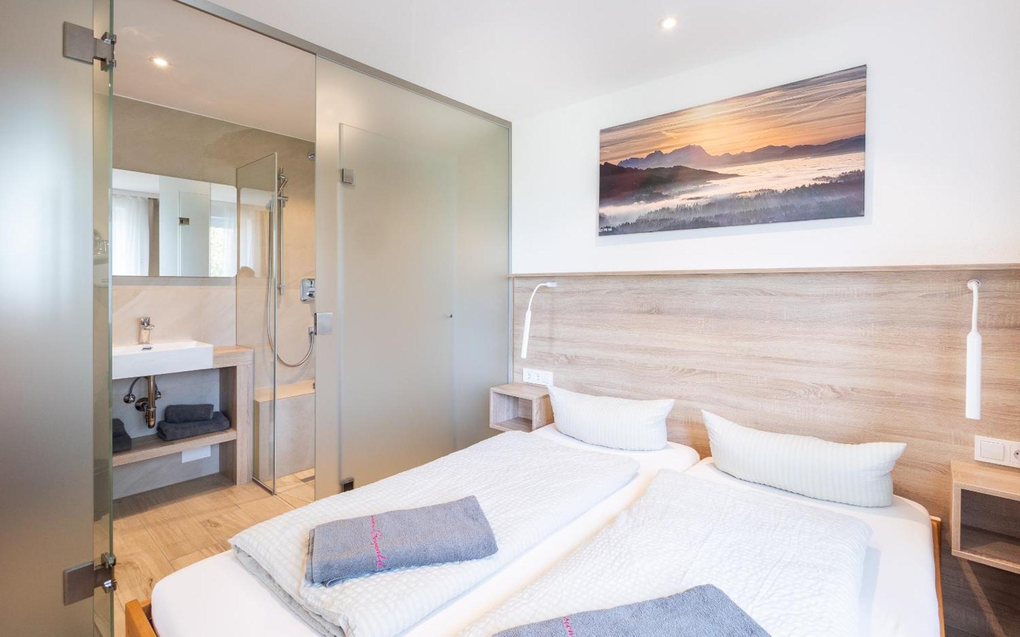 Ferienwohnungen Appartements Bergwald Scheidegg Phòng bức ảnh